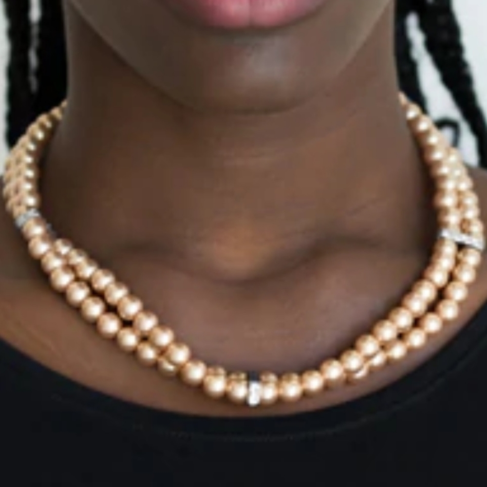 Necklace with earrings